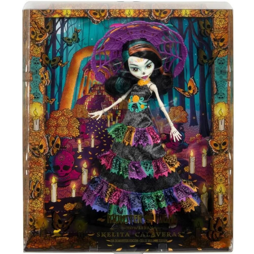 Monster High -Dia de los Muertos- Skelita Calaveras NIB